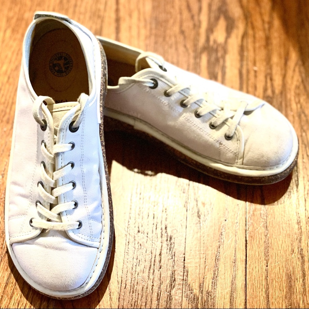 White Birkenstock Sneakers 38